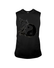 Yin Yang Dragon Water Ink Sleeveless Tee tile