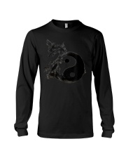 Yin Yang Dragon Water Ink Long Sleeve Tee tile