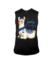 Hanukkah Llama Pun Sleeveless Tee tile