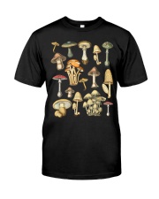 Mushroom Dark Academia Forest Aesthetic Cottagecore Classic T-Shirt front