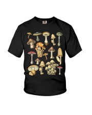 Mushroom Dark Academia Forest Aesthetic Cottagecore Youth T-Shirt tile