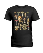 Mushroom Dark Academia Forest Aesthetic Cottagecore Ladies T-Shirt tile