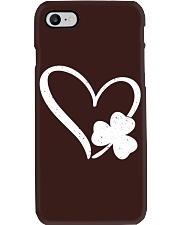 Happy St Patrick's Day Irish Shamrock Heart Phone Case tile