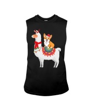 Corgi Xmas 7 Sleeveless Tee tile