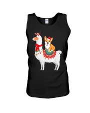 Corgi Xmas 7 Unisex Tank tile