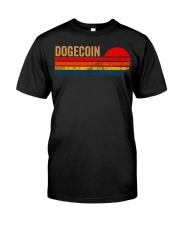Dogecoin To the Moon Classic T-Shirt front