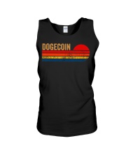 Dogecoin To the Moon Unisex Tank tile