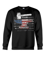 Celebrate Anvil Independence Blacksmith Crewneck Sweatshirt tile