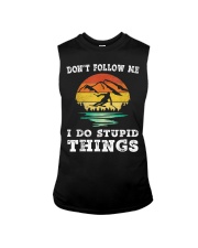 Skiing 29 Sleeveless Tee tile