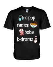 Cute Kawaii K-Pop V-Neck T-Shirt tile