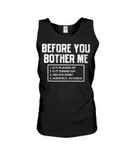 Computer Programmer Technical Support Unisex Tank tile