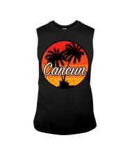 Cruise Sunset Summer Vacation Sleeveless Tee tile