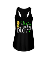 Lucky Ducky Ladies Flowy Tank tile