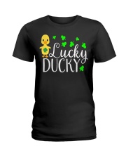 Lucky Ducky Ladies T-Shirt tile