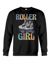 Retro Roller Girl Crewneck Sweatshirt tile