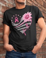 Breast Cancer Awareness Sun flower Classic T-Shirt apparel-classic-tshirt-lifestyle-26