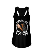 Rottweiler Lover Ladies Flowy Tank tile