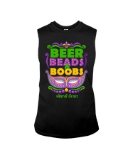 Mardi Gras Beer Beads Boobs Sleeveless Tee tile