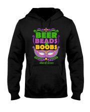 Mardi Gras Beer Beads Boobs Hooded Sweatshirt tile
