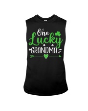 One Lucky Grandma Shirt, St Patricks Day Sleeveless Tee tile