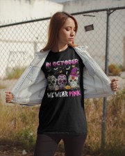 Sugar Skulls In October We Wear Pink Classic T-Shirt apparel-classic-tshirt-lifestyle-07