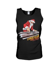 Claus Christmas Dj Xmas Unisex Tank tile