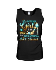 I'm A October Girl Birthday Unisex Tank tile