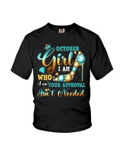 I'm A October Girl Birthday Youth T-Shirt tile