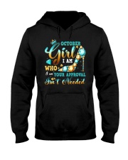 I'm A October Girl Birthday Hooded Sweatshirt tile