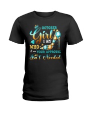 I'm A October Girl Birthday Ladies T-Shirt tile