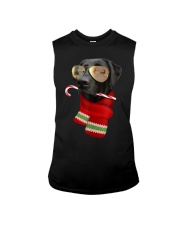 Labrador Shirt Christmas Sleeveless Tee tile