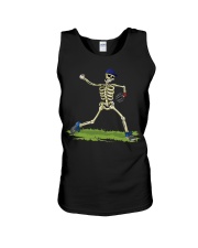 Baseball Skeleton Unisex Tank tile