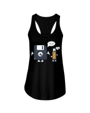 USB Floppy Disk I Am Your Father Ladies Flowy Tank tile
