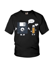 USB Floppy Disk I Am Your Father Youth T-Shirt tile