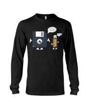 USB Floppy Disk I Am Your Father Long Sleeve Tee tile