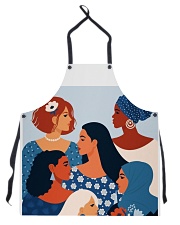 Beauty From Different Nationality Apron thumbnail