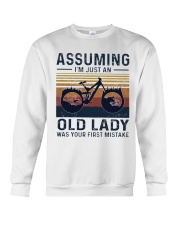 Biking mountain women3 - Limited Edition Crewneck Sweatshirt thumbnail
