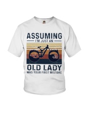Biking mountain women3 - Limited Edition Youth T-Shirt thumbnail