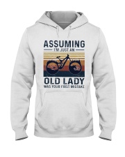 Biking mountain women3 - Limited Edition Hooded Sweatshirt thumbnail