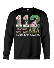 112 year of 1908 - 2020 Alpha Kappa Alpha Crewneck Sweatshirt thumbnail