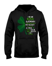 I'm an Irish woman with a mouth can't control Hooded Sweatshirt thumbnail