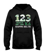 123 year of 1897 - 2020 Kappa Delta Hooded Sweatshirt thumbnail
