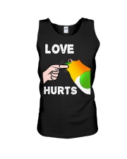 Black Headed Caique Parrot Love Hurts Bit Unisex Tank thumbnail