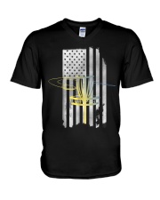 Disc Golf T Shirt V-Neck T-Shirt thumbnail