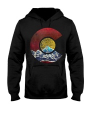 Colorado Shirt with Flag Themed Mountain Hooded Sweatshirt thumbnail