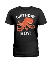 Birthday Boy Octopus T-Shirt Ladies T-Shirt thumbnail