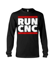RUN CNC shirt Funny machinist engineer G-c Long Sleeve Tee thumbnail