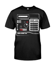 Mens MPC Drum Sampler Shirt Gifts Hiphop Mus Classic T-Shirt front