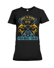 Fishing time Premium Fit Ladies Tee tile