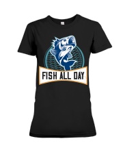 Fish all day02-01 Premium Fit Ladies Tee tile